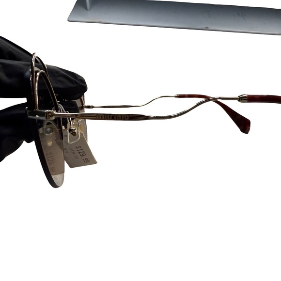 Miu Miu Brown Rimless Sunglasses Sleek Design main image 4